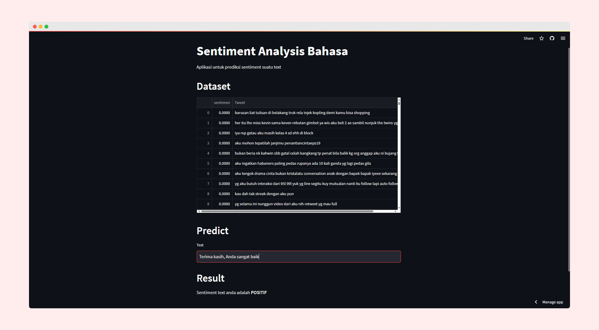 Sentiment Analysis